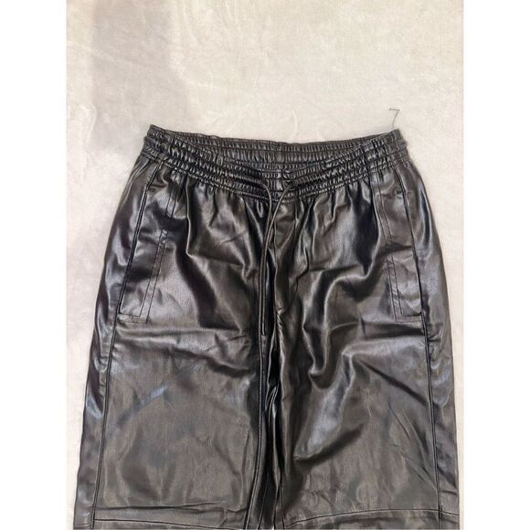 MNG leather pants size XS women’s black - Picture 2 of 8